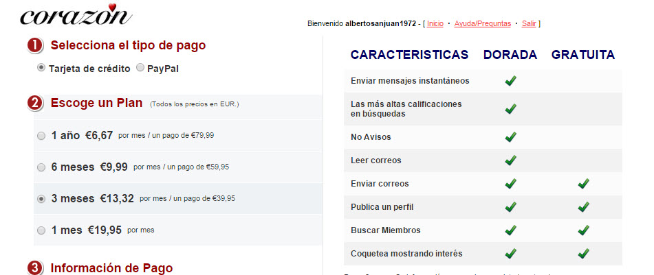 corazon.com precios