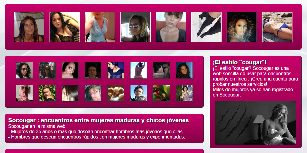 redes sociales para ligar con mujeres maduras