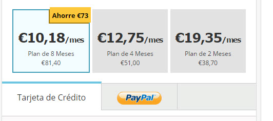 pof españa precios