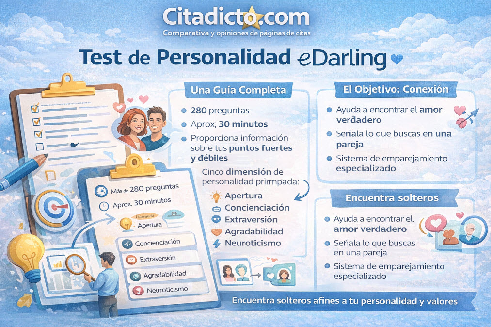test de personalidad eDarling