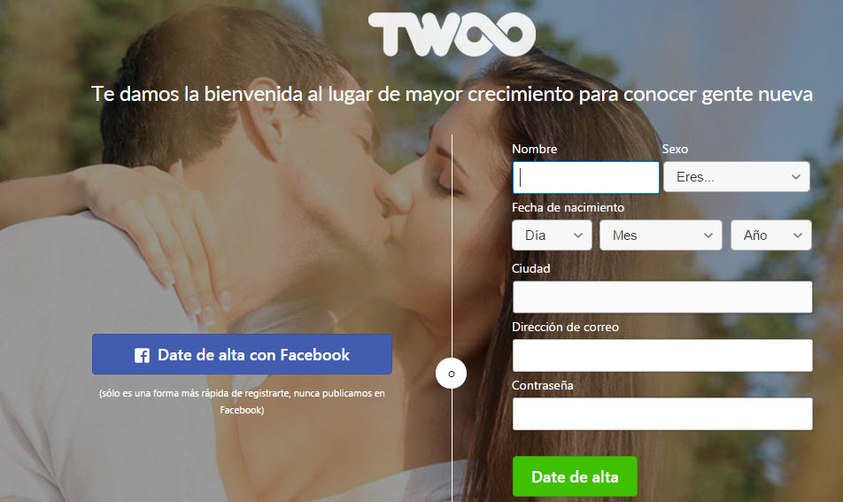 pagina para conocer gente twoo