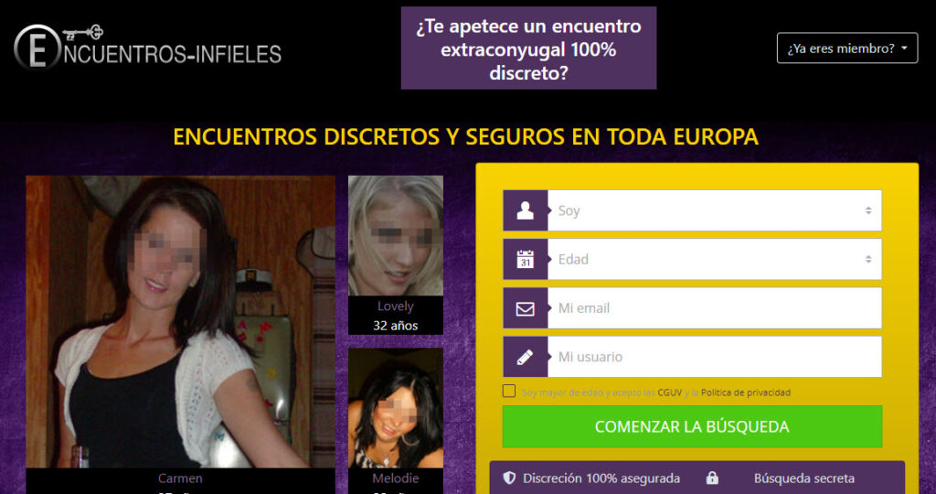 encuentros infieles
