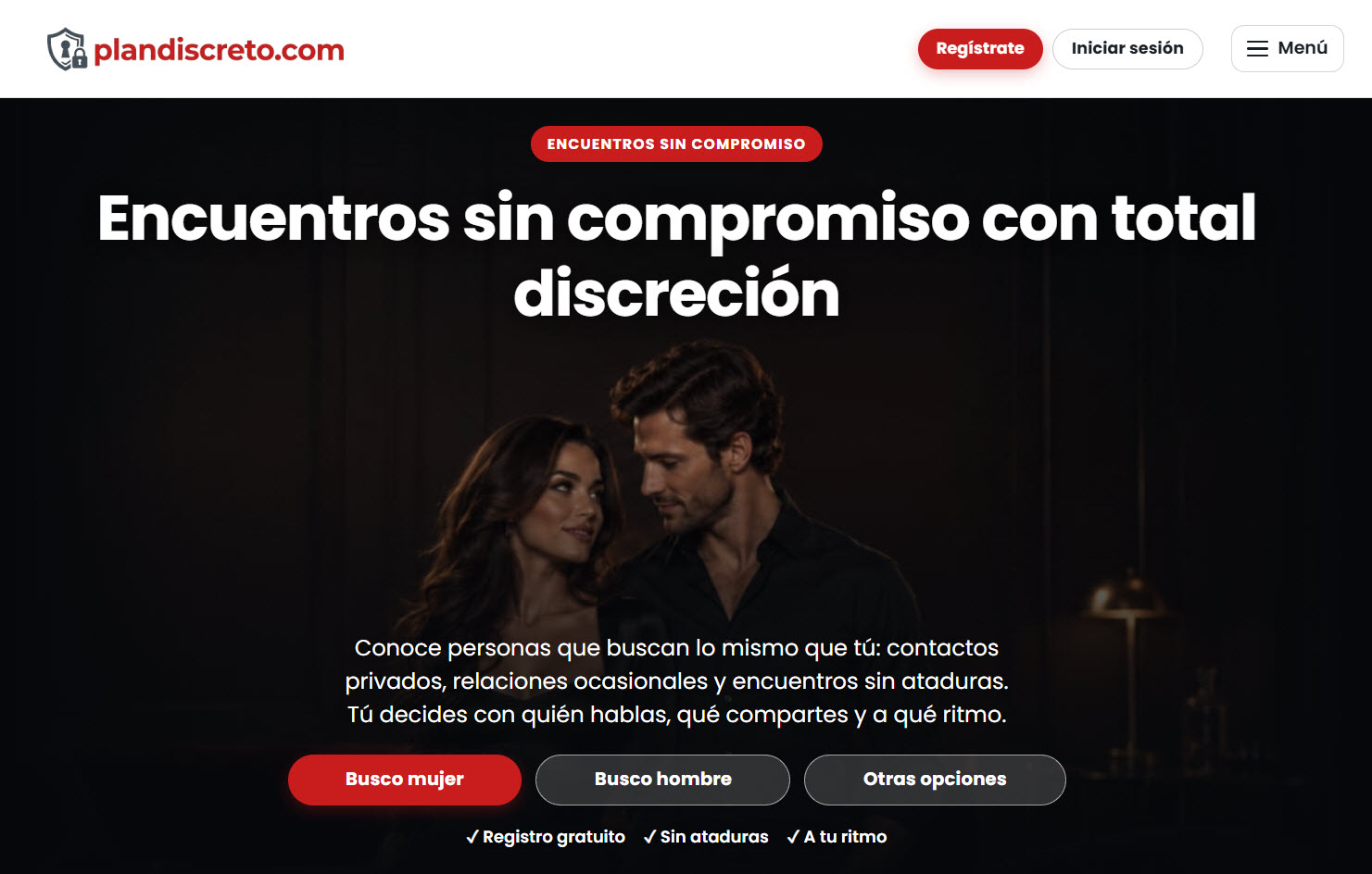 PlanDiscreto opiniones: análisis de la web de encuentros sin compromiso, precios y privacidad